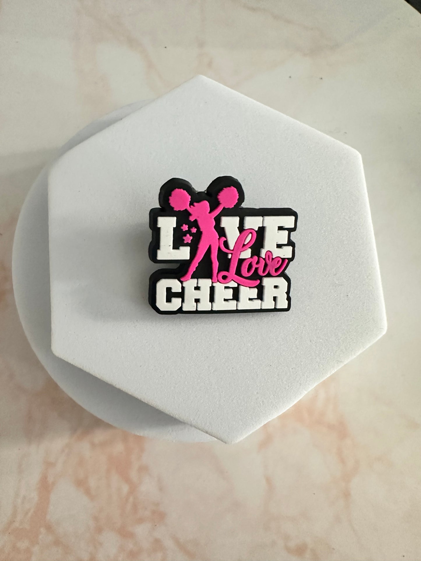 Cheer croc charms B