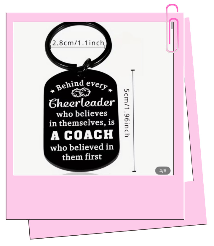 Coach keyring