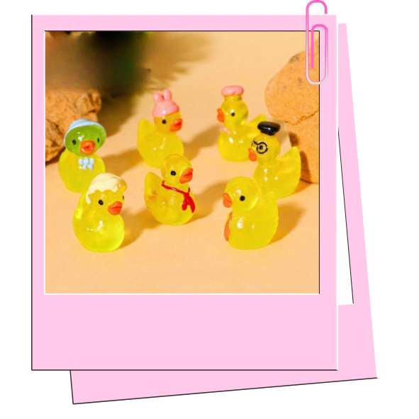 Glow beautiful mini ducks