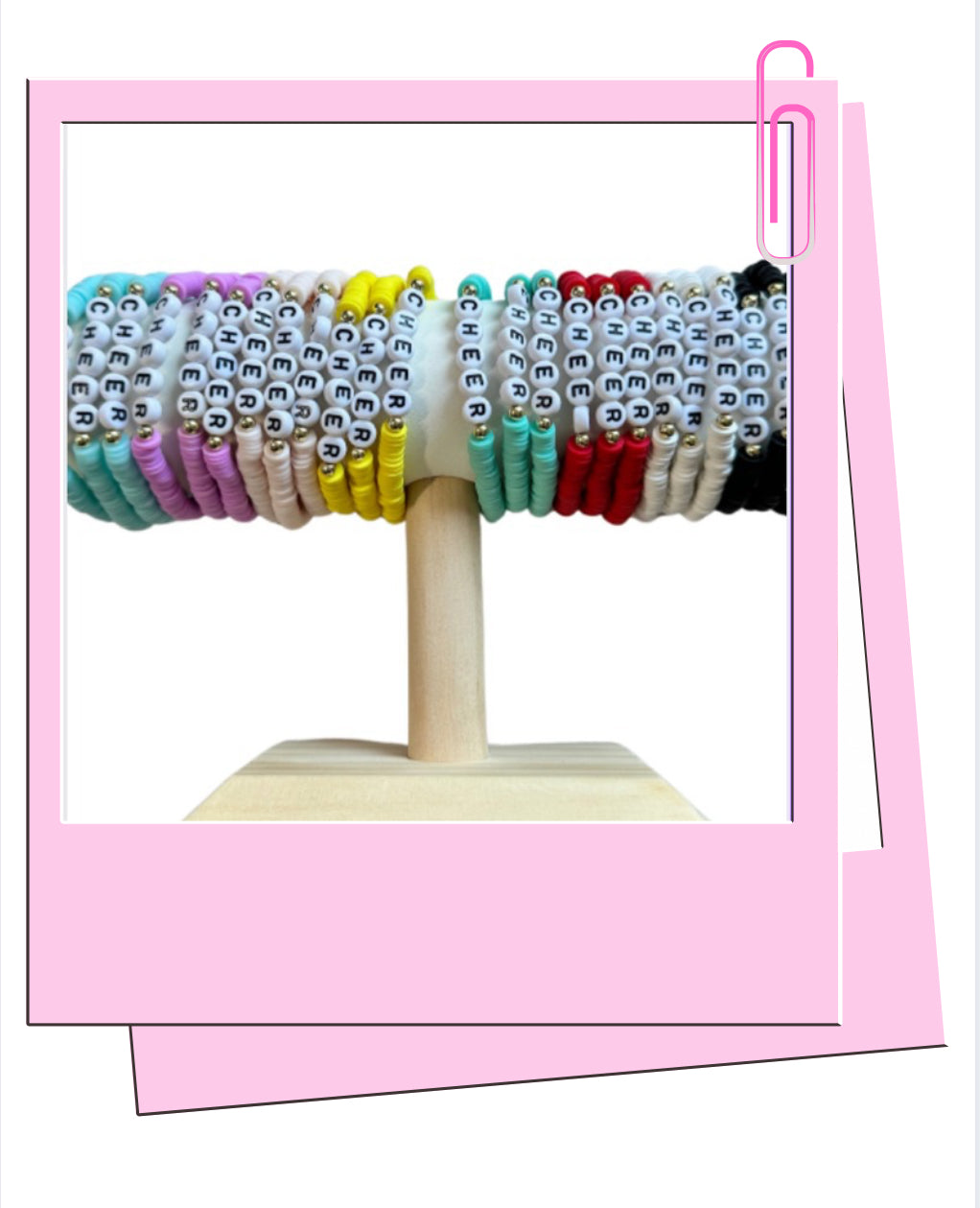 Cheer bracelets