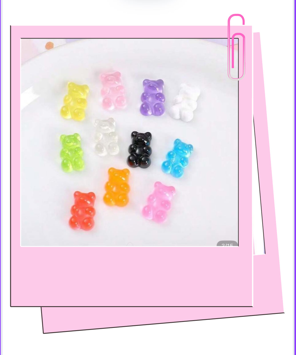 Mini gummy bears