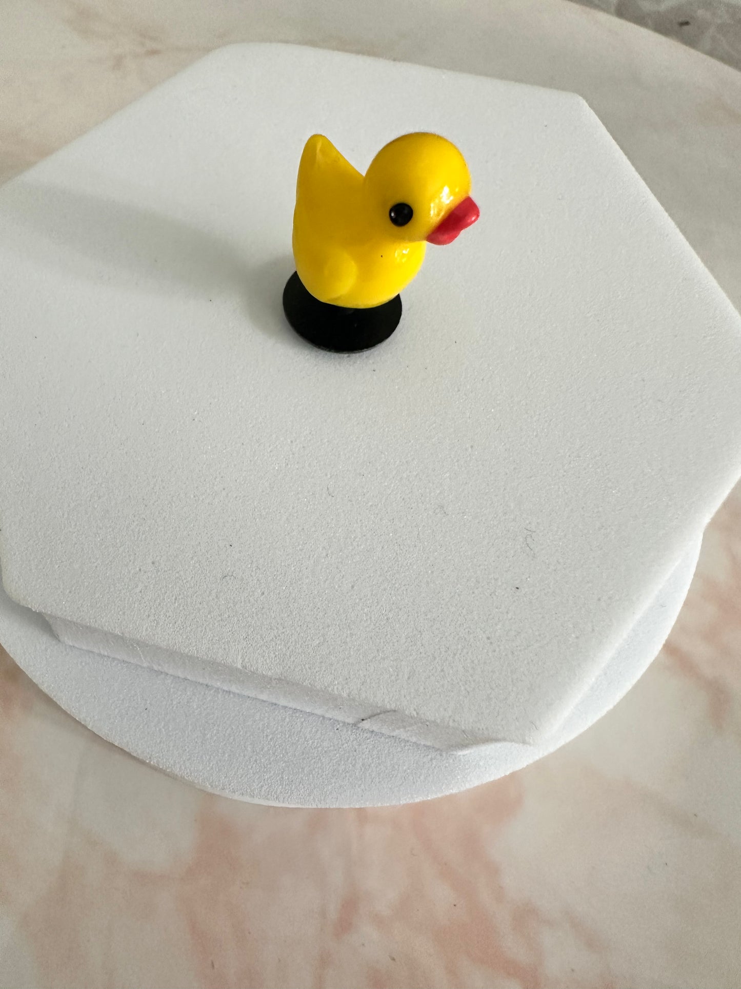 Colourful duck croc charms