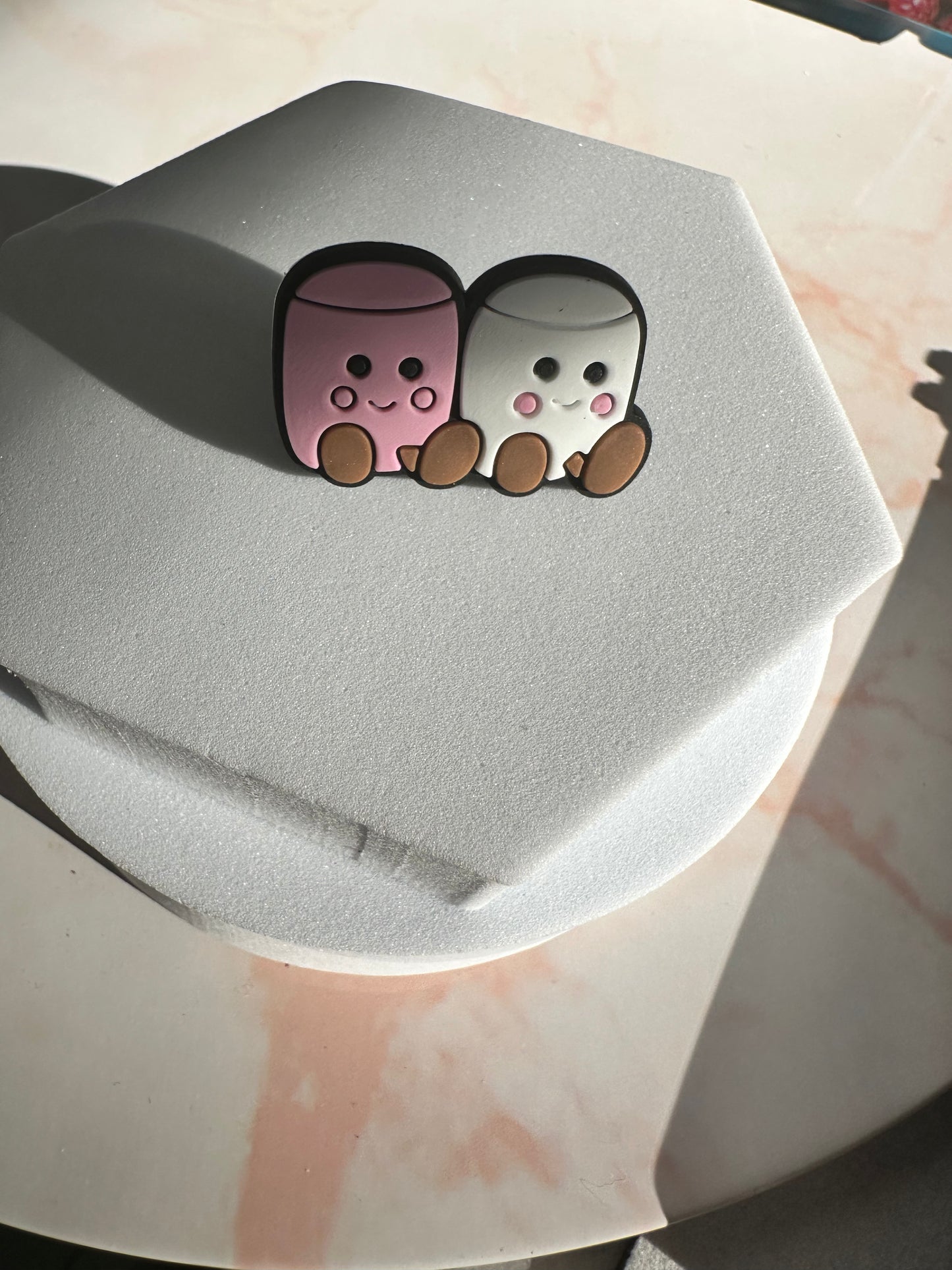 Cute food croc charms