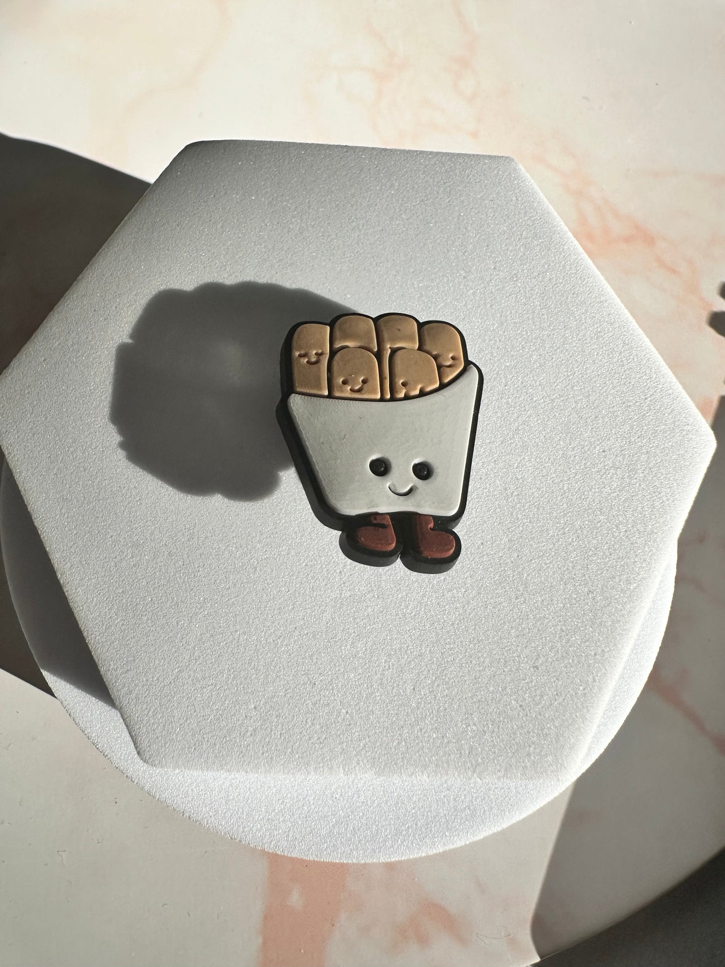 Cute food croc charms