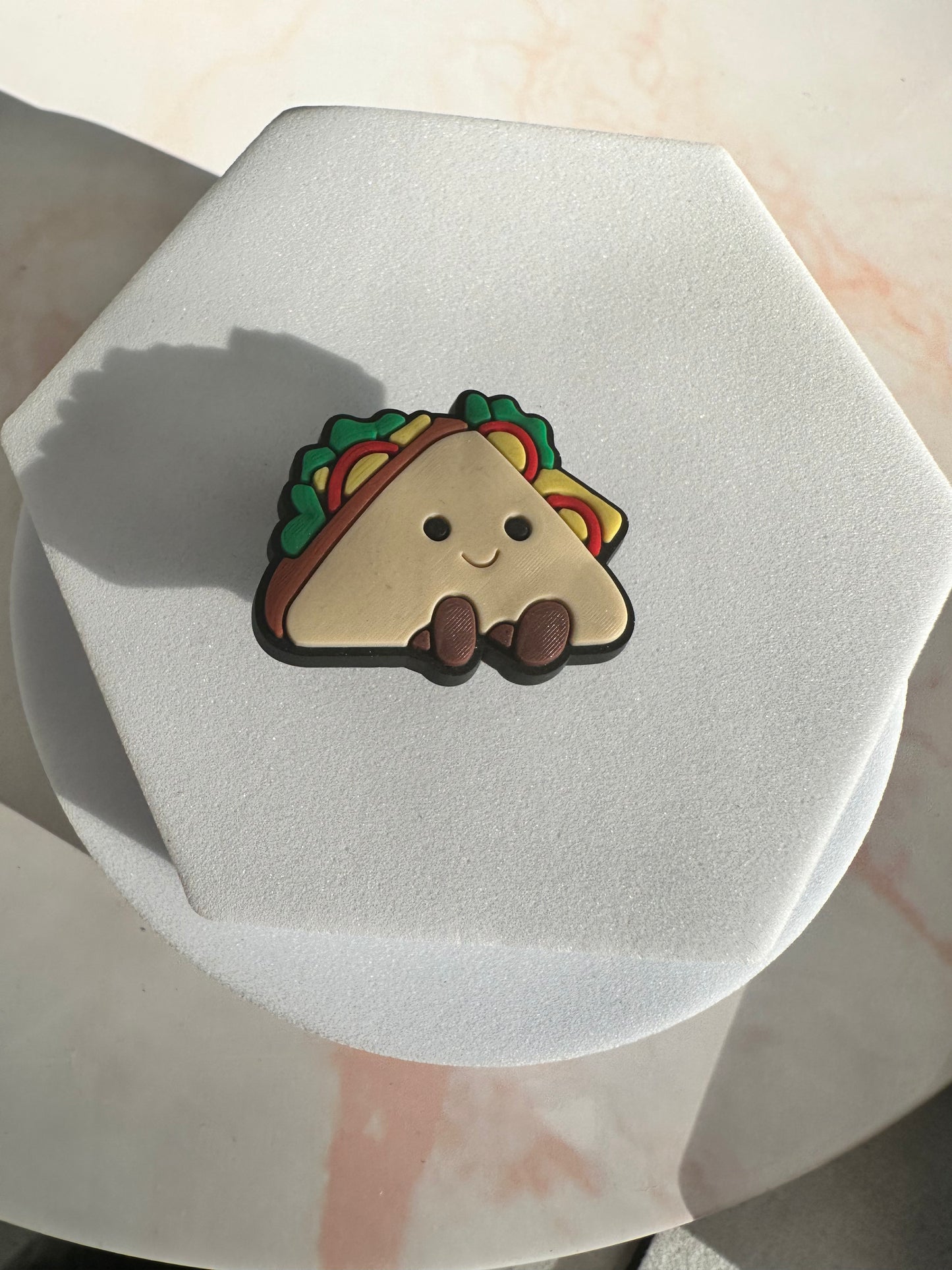 Cute food croc charms