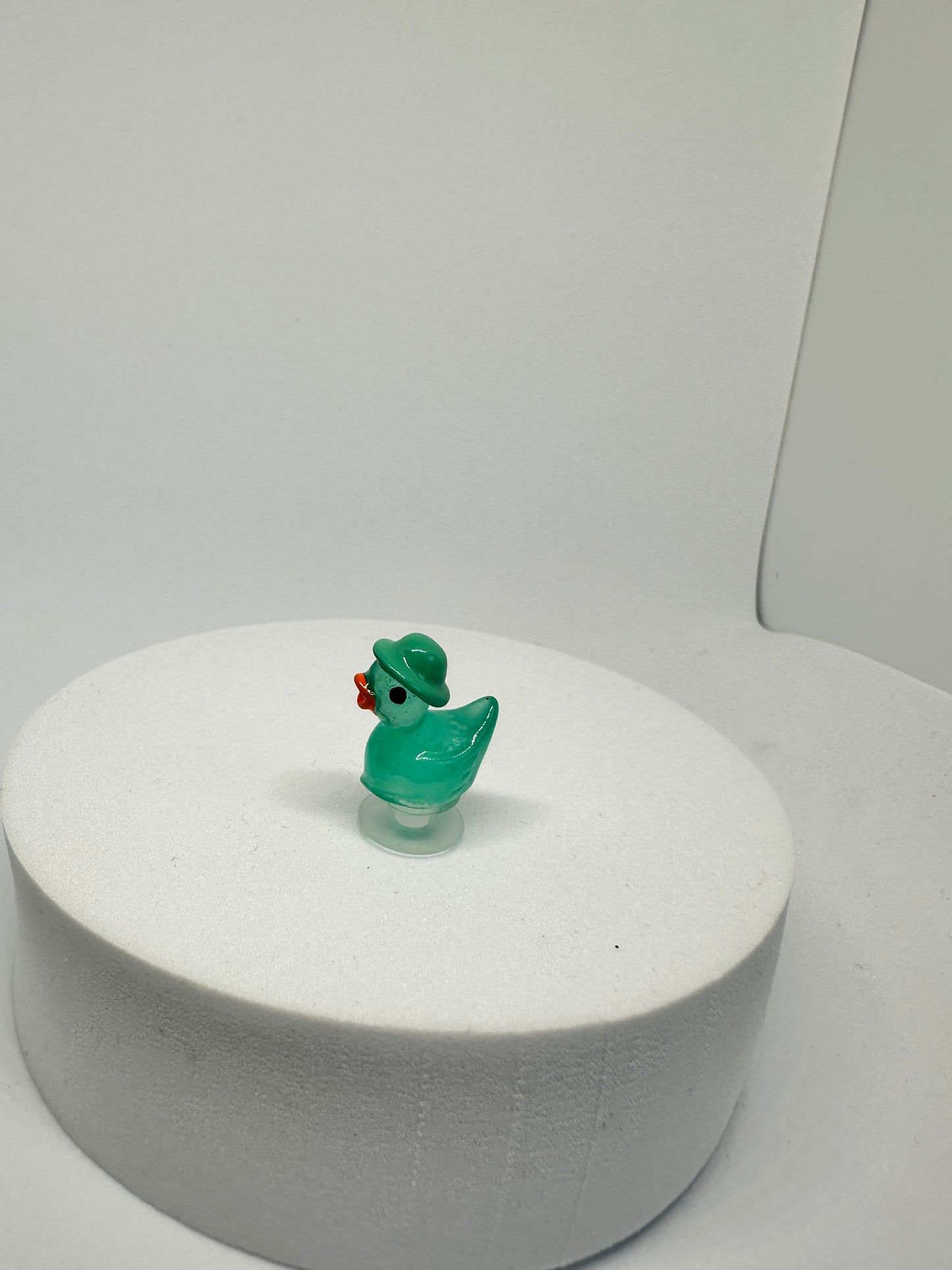 Glow ducks with hats croc charms