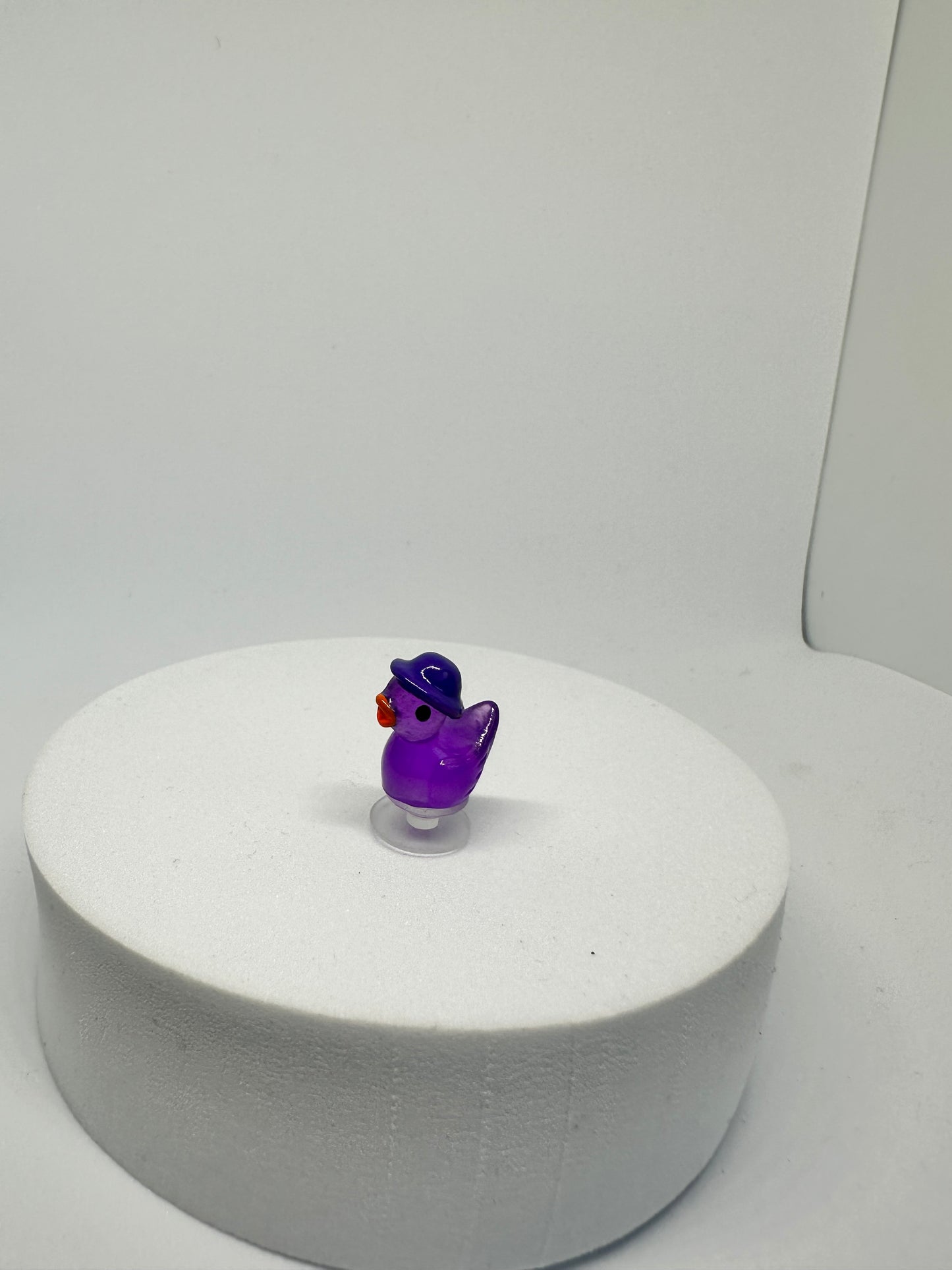 Glow ducks with hats croc charms