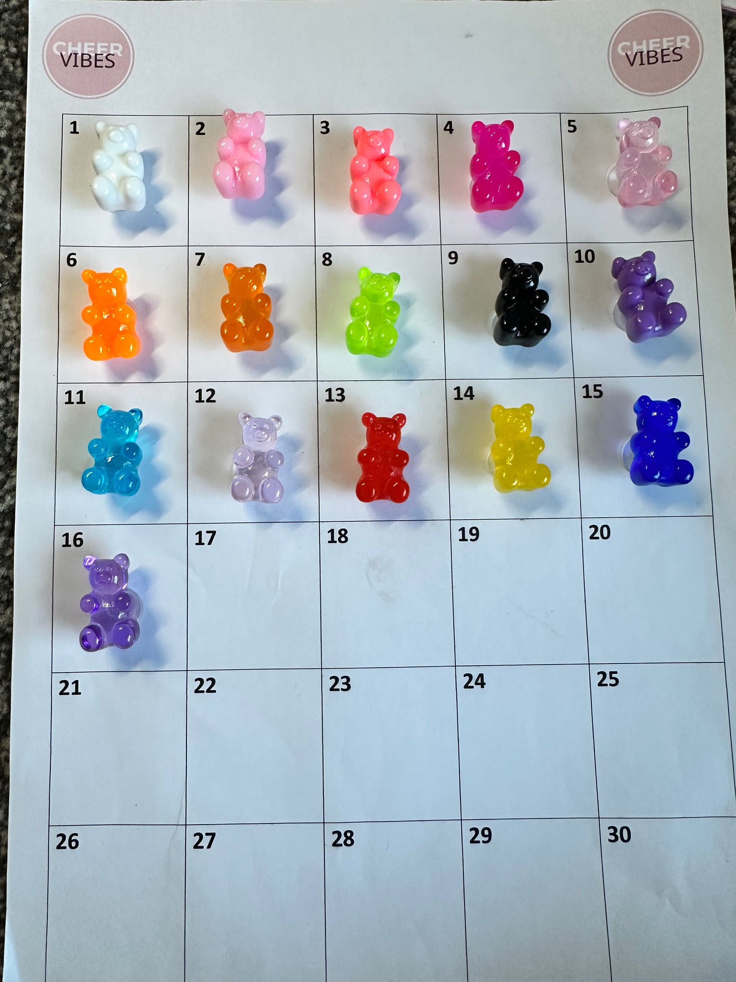 Big Gummy Bear croc charm