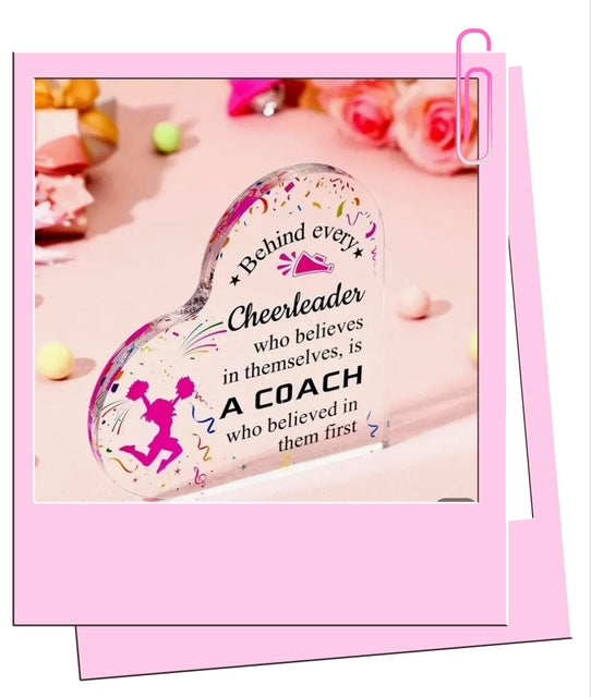 Cheerleader to Coach Gift