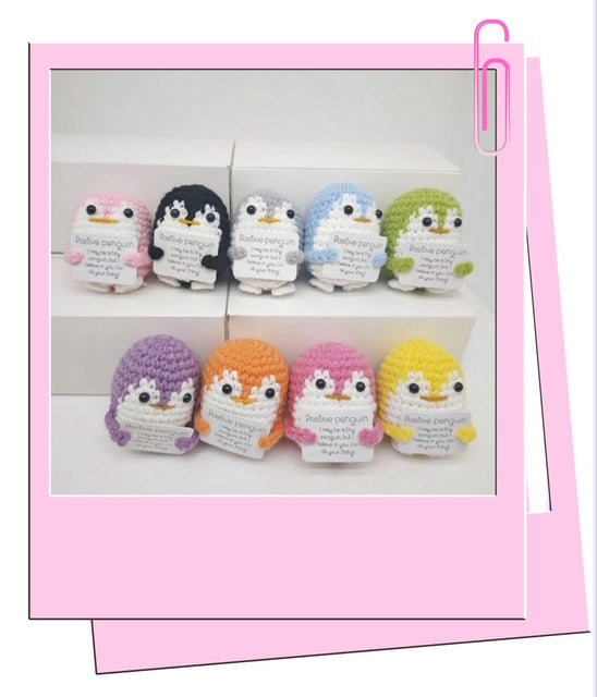 Crocheted Positive Penguins