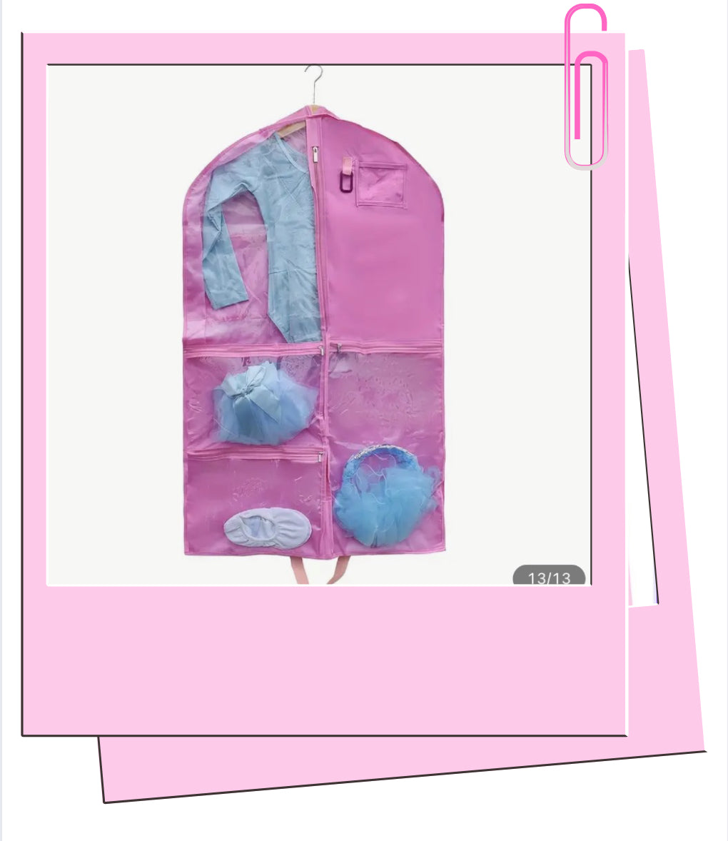 Pink Uniform Storage Bag