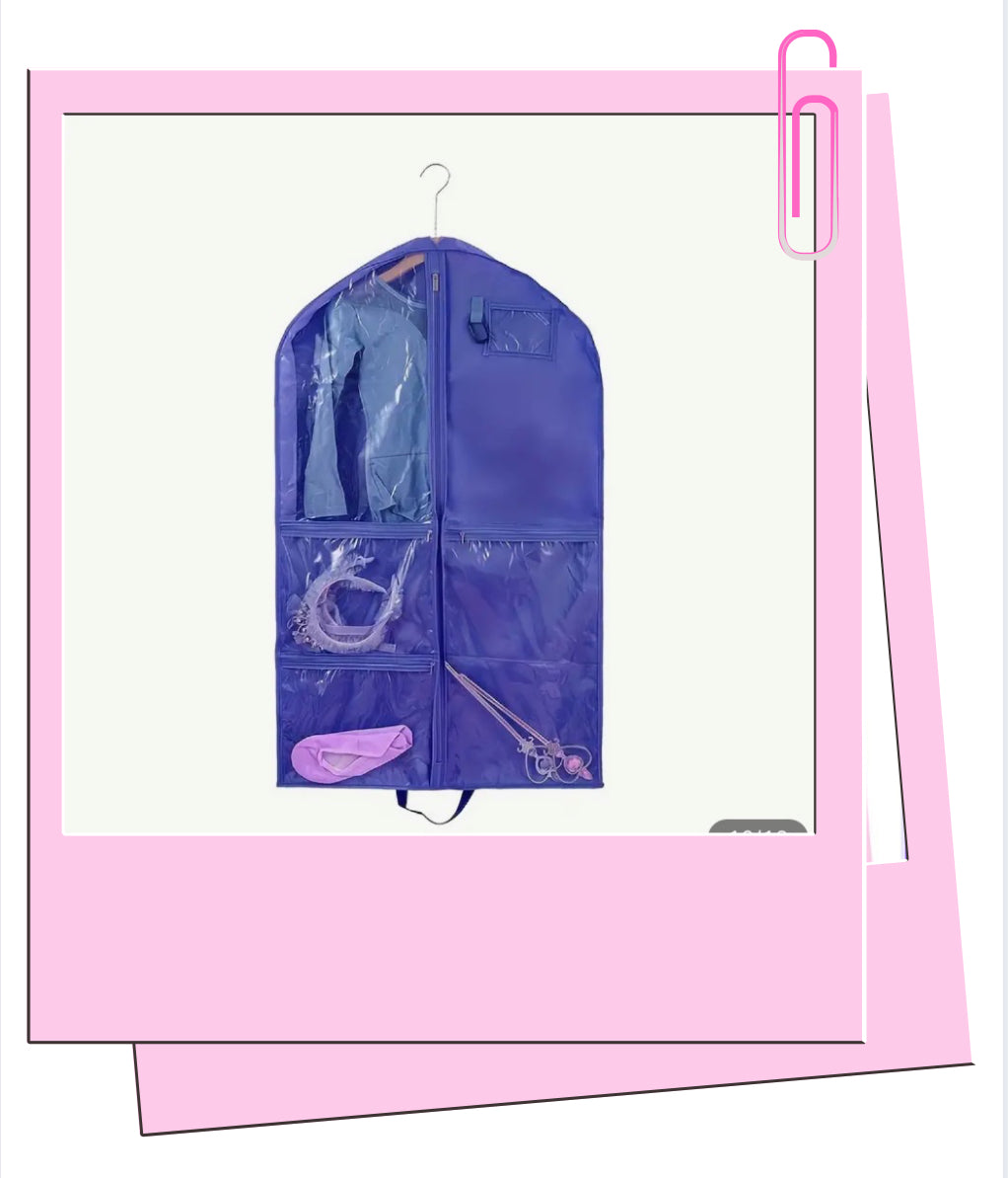 Blue Uniform Storage Bag