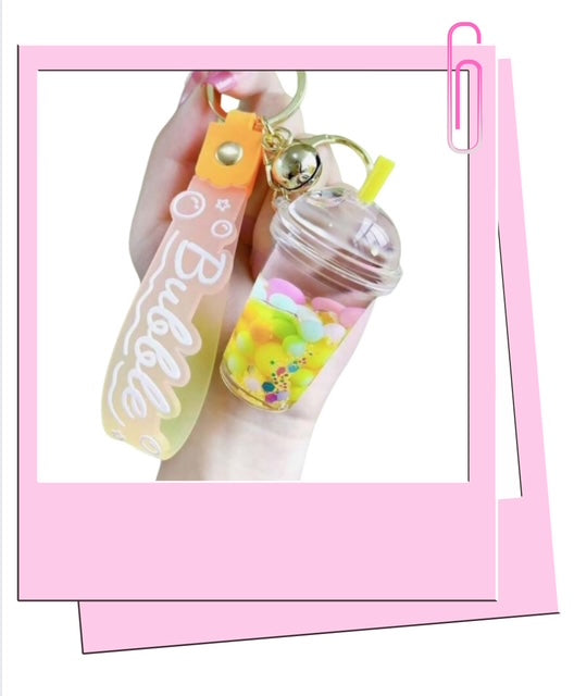 Bubble Tea Keyring