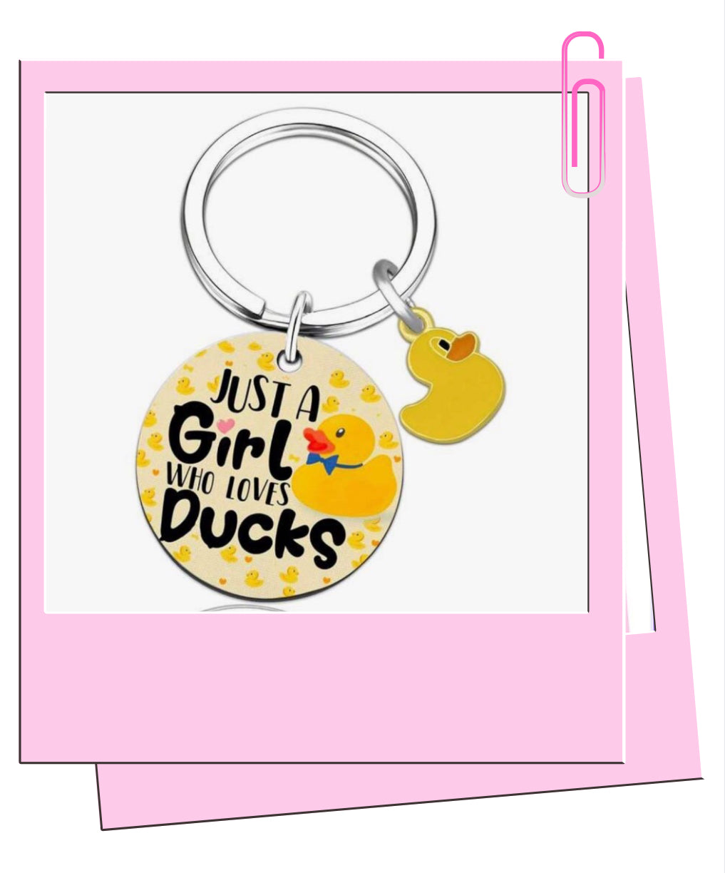 Duck keyring