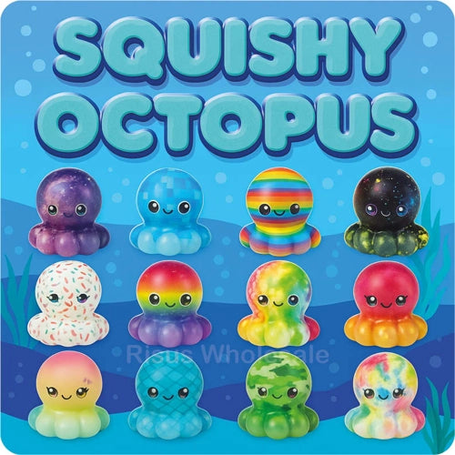 Slow Rise Squishy Octopus 4cm