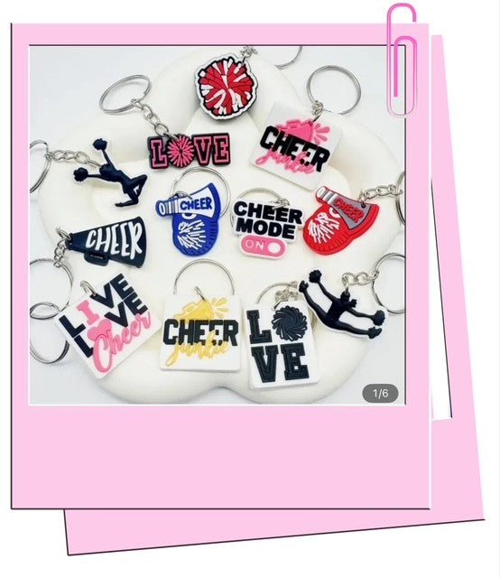 Cheer Keyring