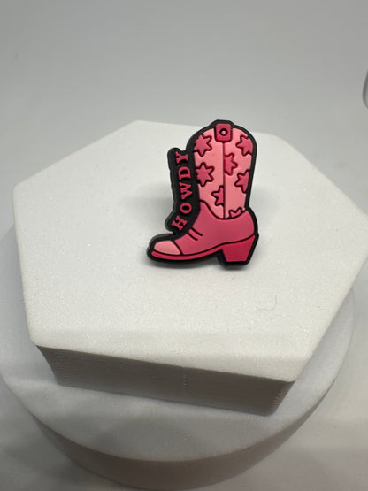 Cowboy lace charms