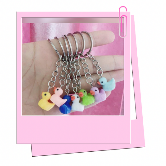 Mini duck keyring