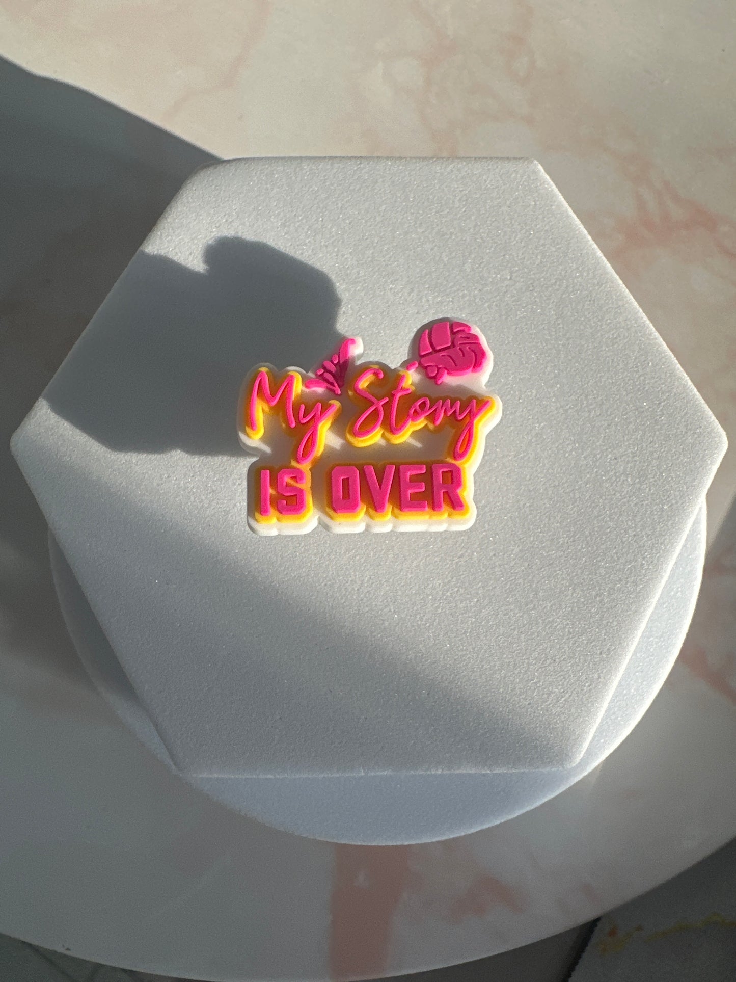 inspirational 2 croc charm