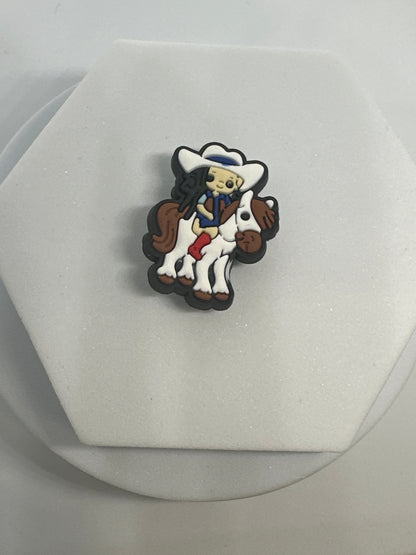 Cowboy croc charms A