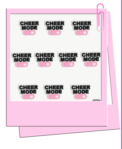 Cheer Mode Bracelet charm