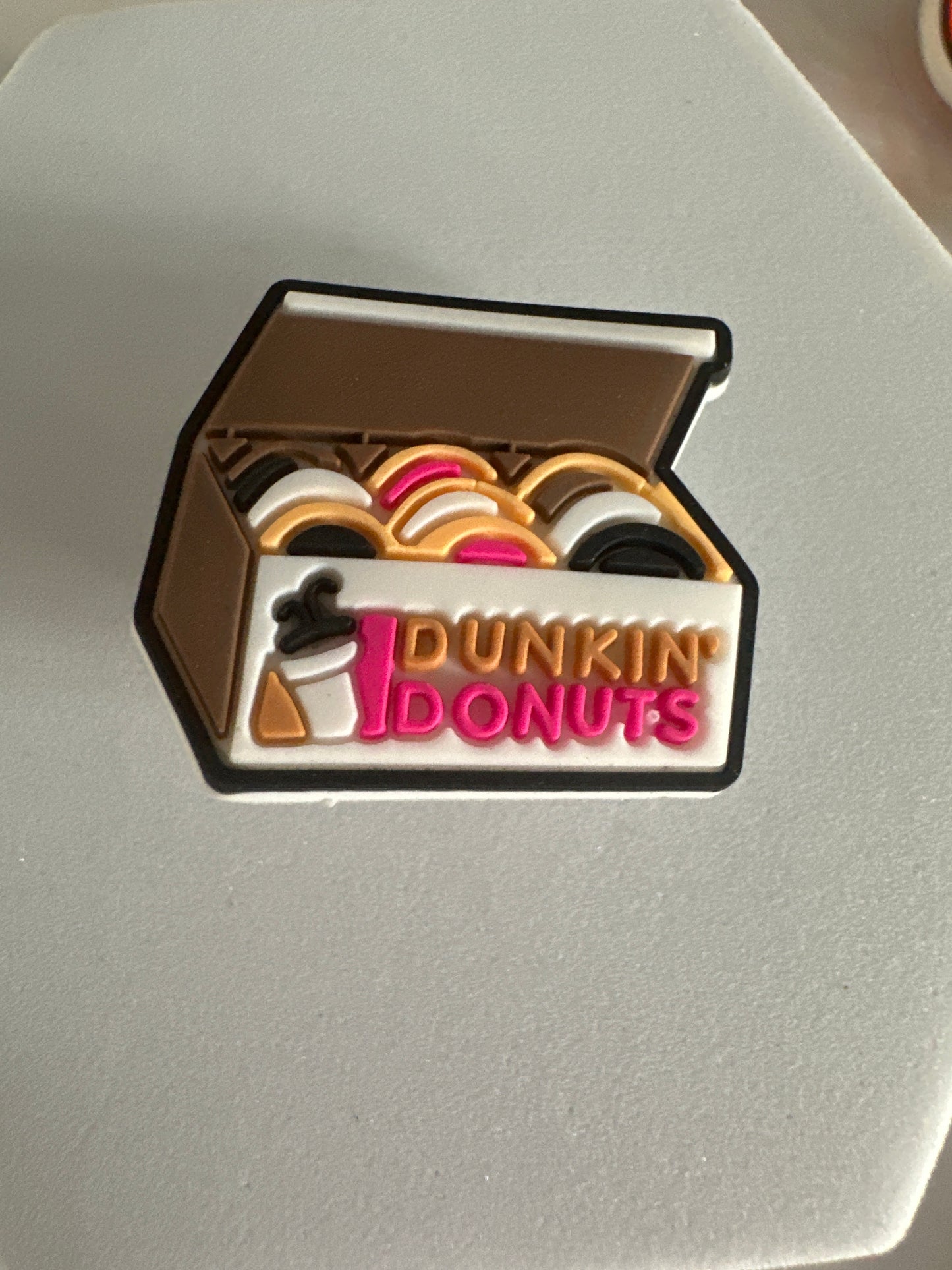 Dunkins croc charm