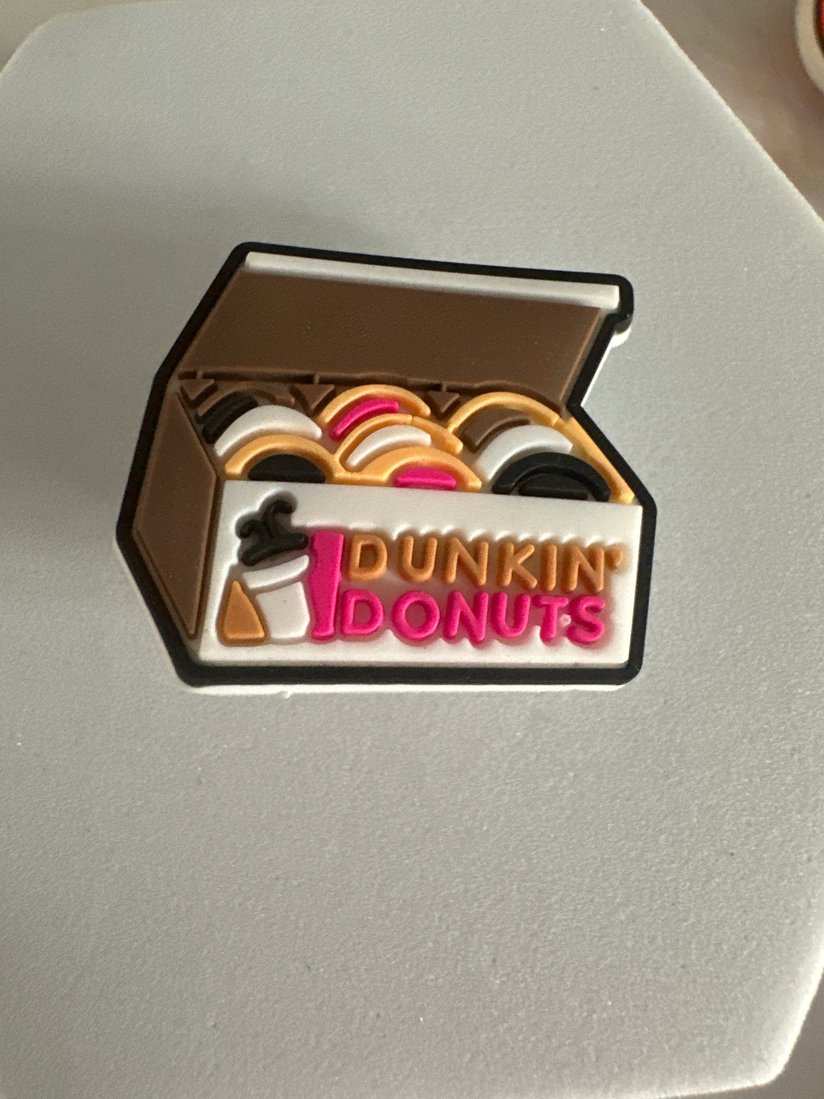 Dunkins croc charm