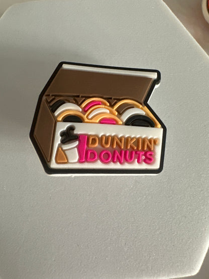 Dunkins croc charm