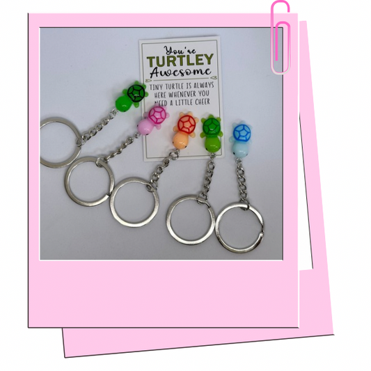Turtle keyring pocket hug