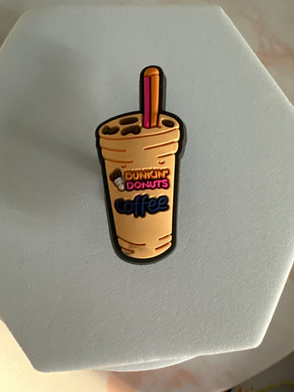 Dunkins croc charm