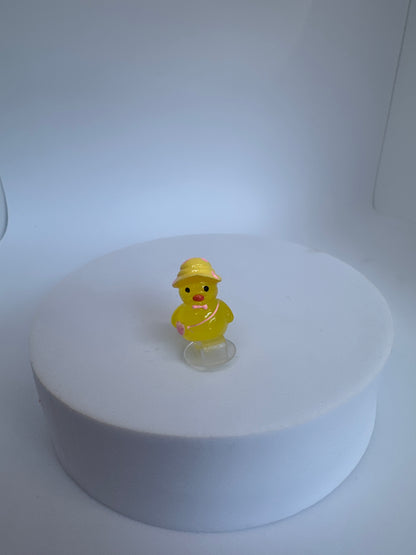 Summer duck croc charm