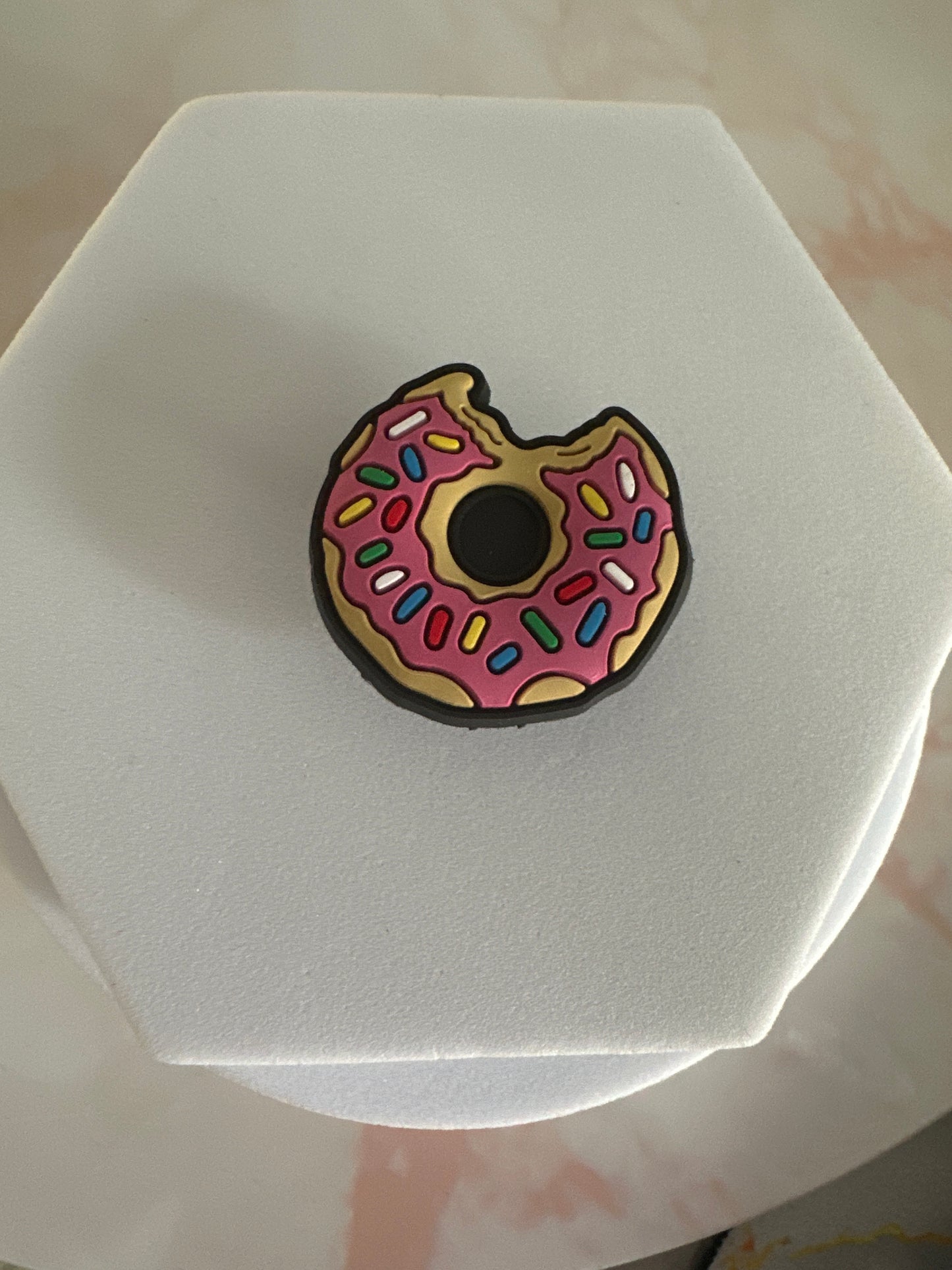 Dunkins croc charm