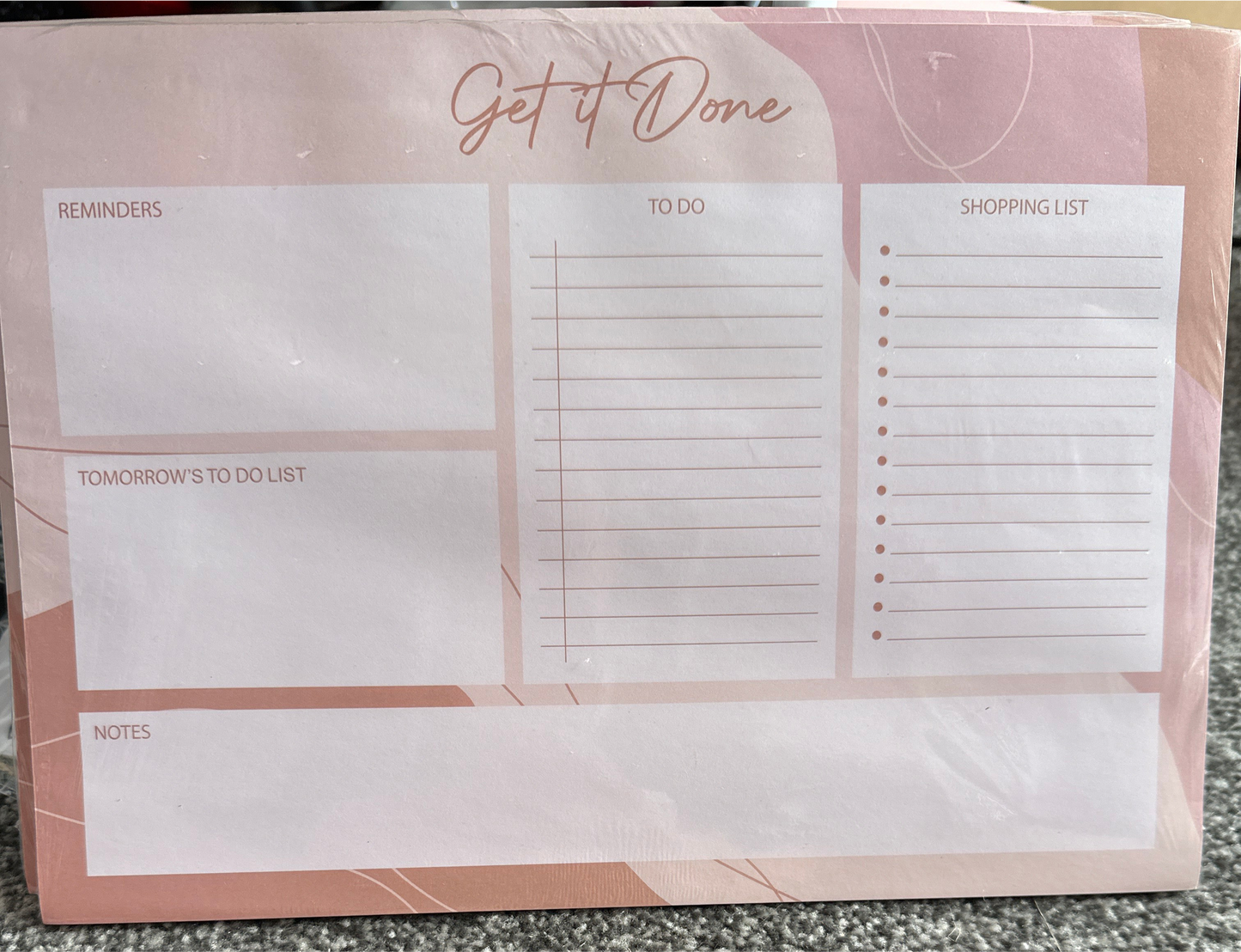 Get it done A4 planner