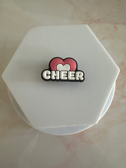 Cheerleading croc charms A