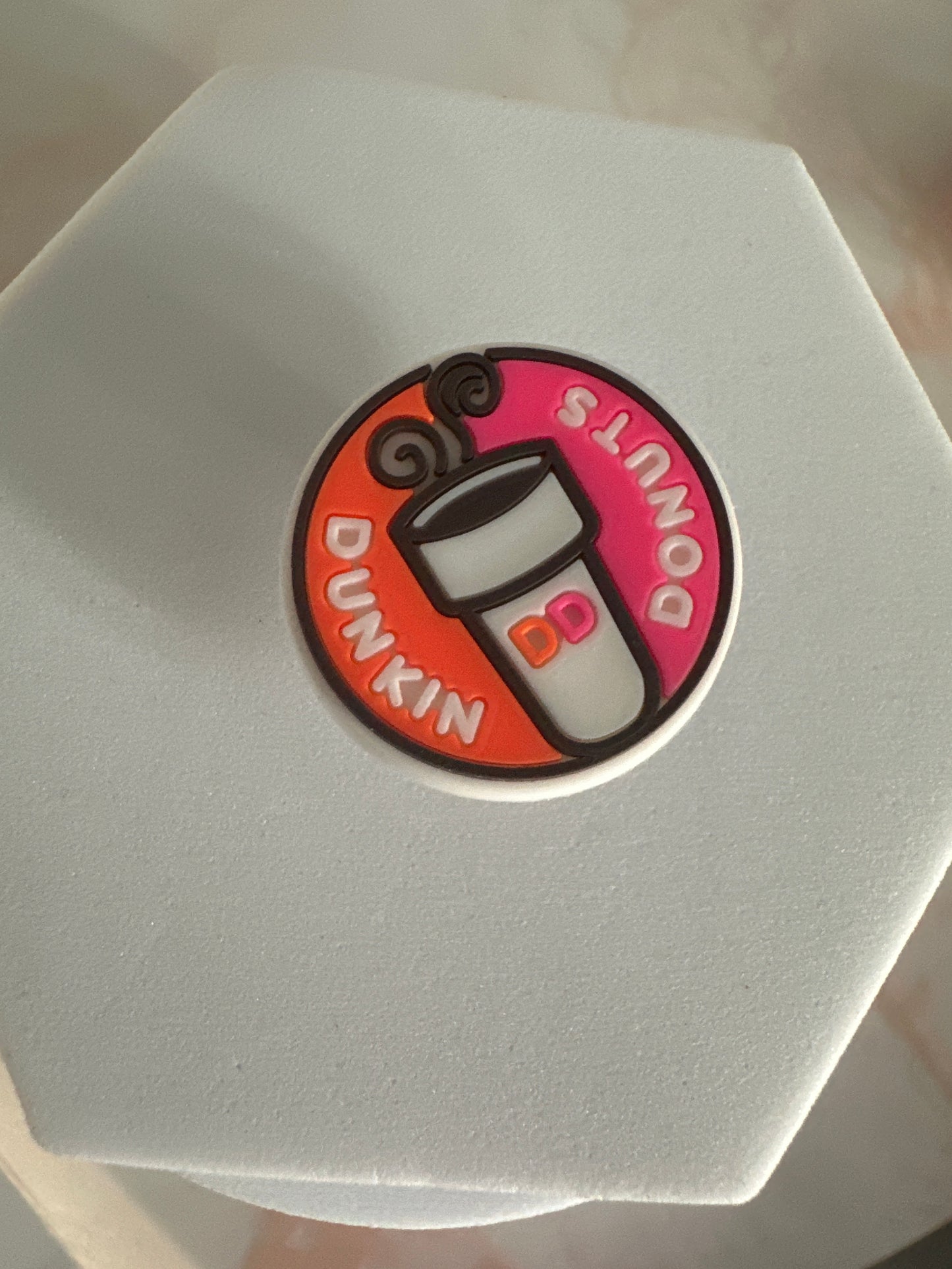 Dunkins croc charm