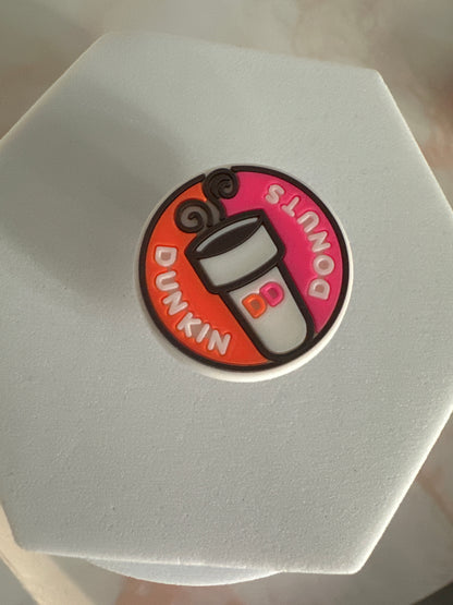 Dunkins croc charm