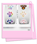 Mini paw stickers