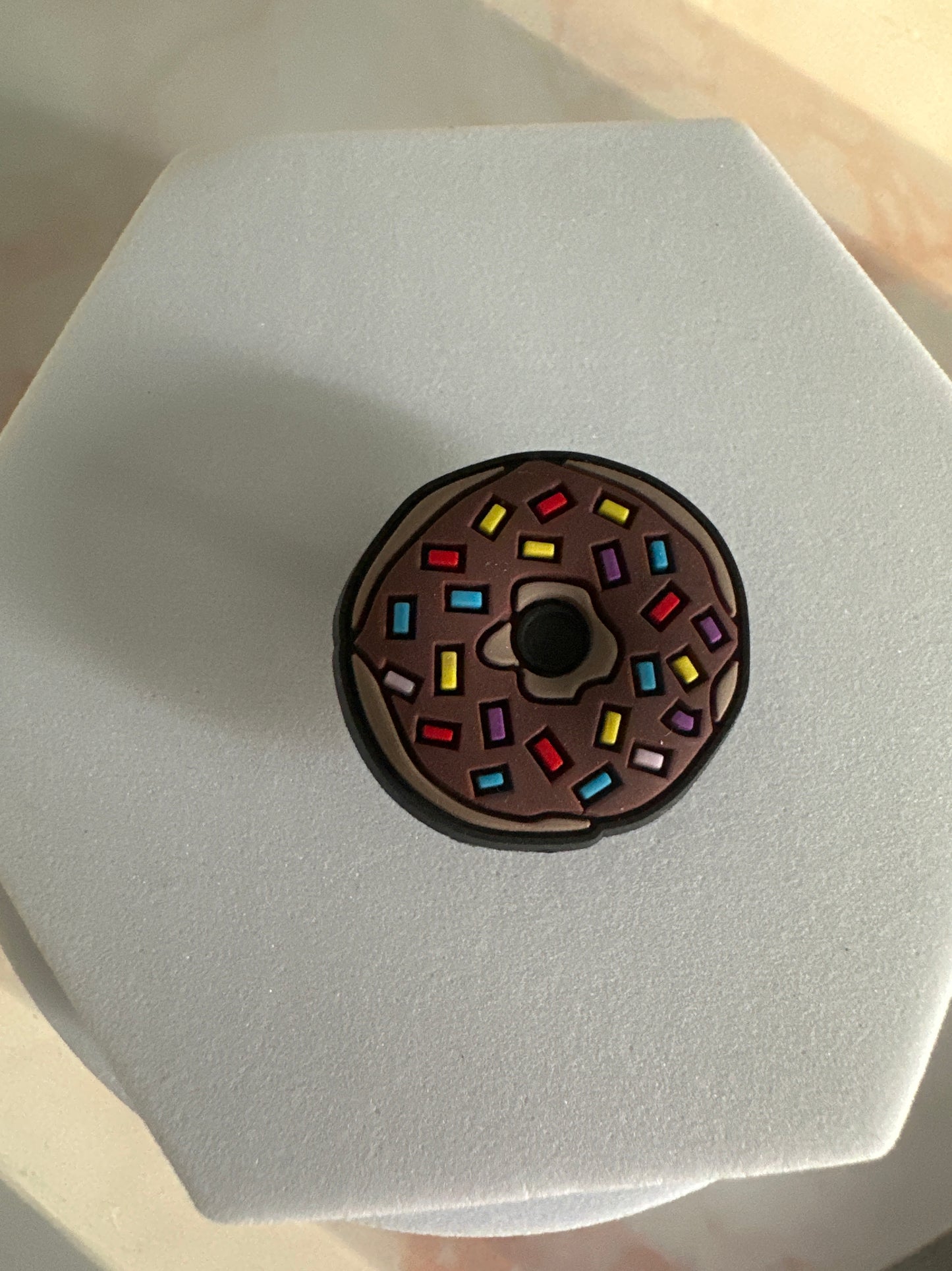 Dunkins croc charm