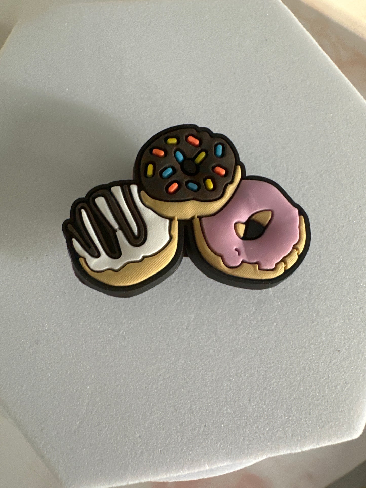 Dunkins croc charm