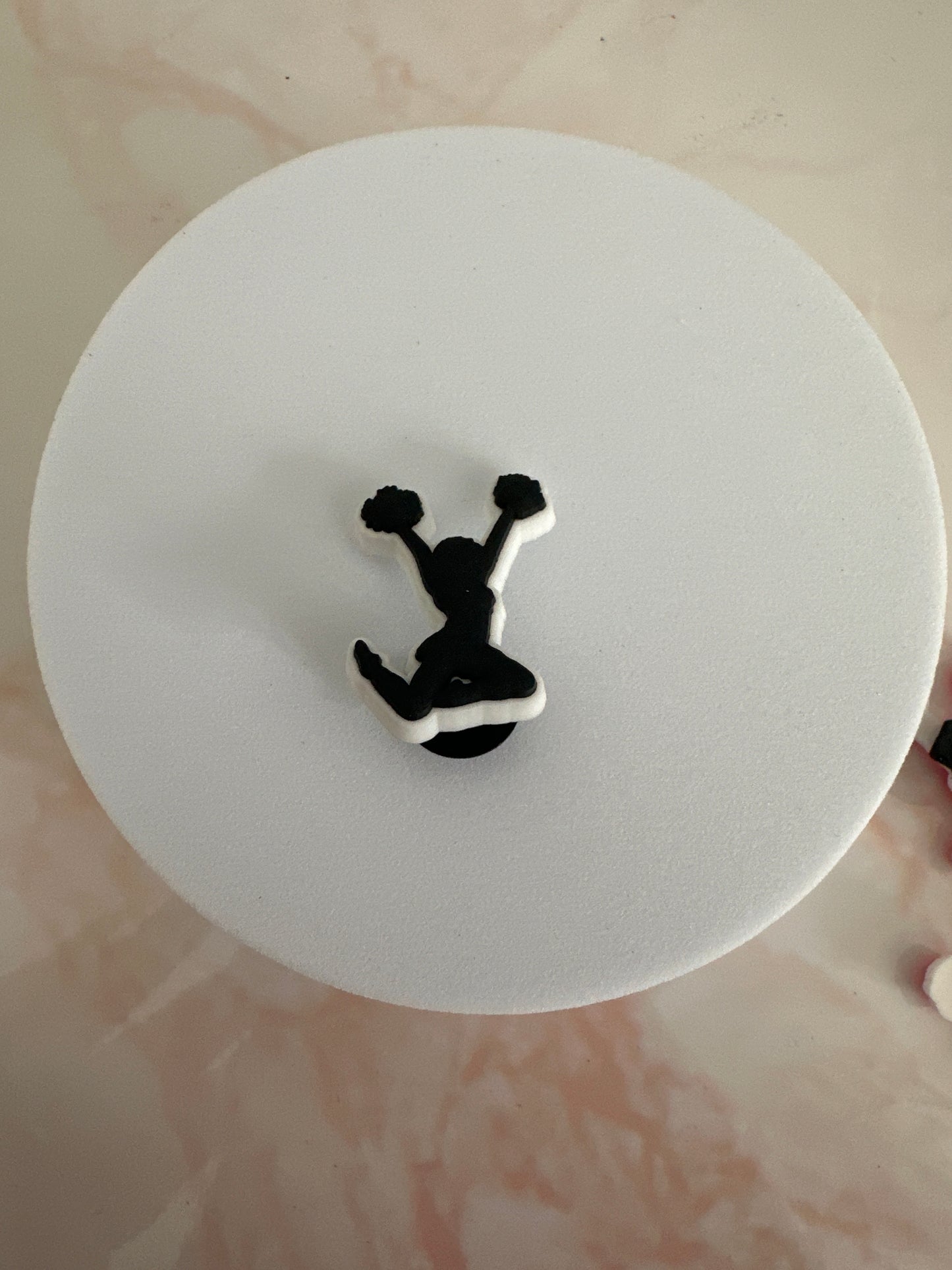 Cheer croc charms D
