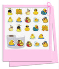 Mini duck stickers