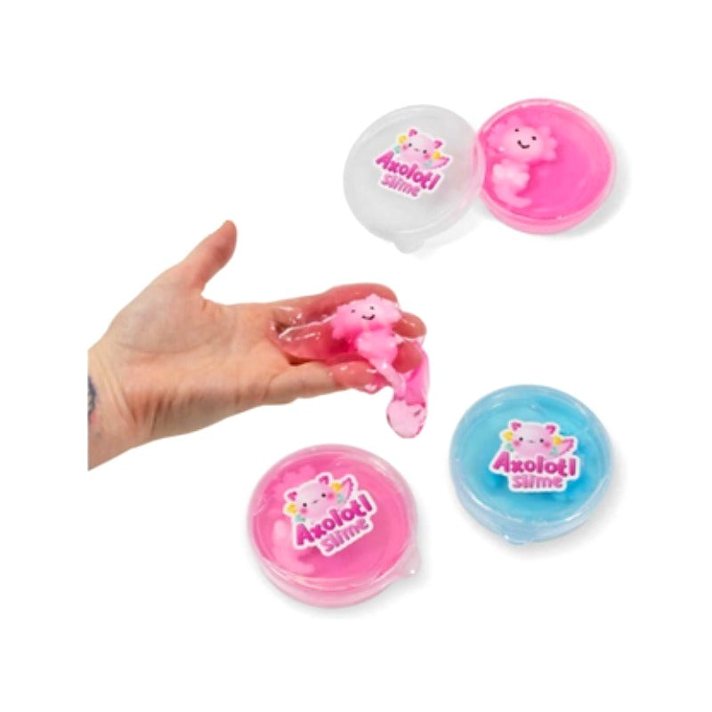 Axolotl Slime – Cute Sensory Slime Toy | Choose Pink or Blue