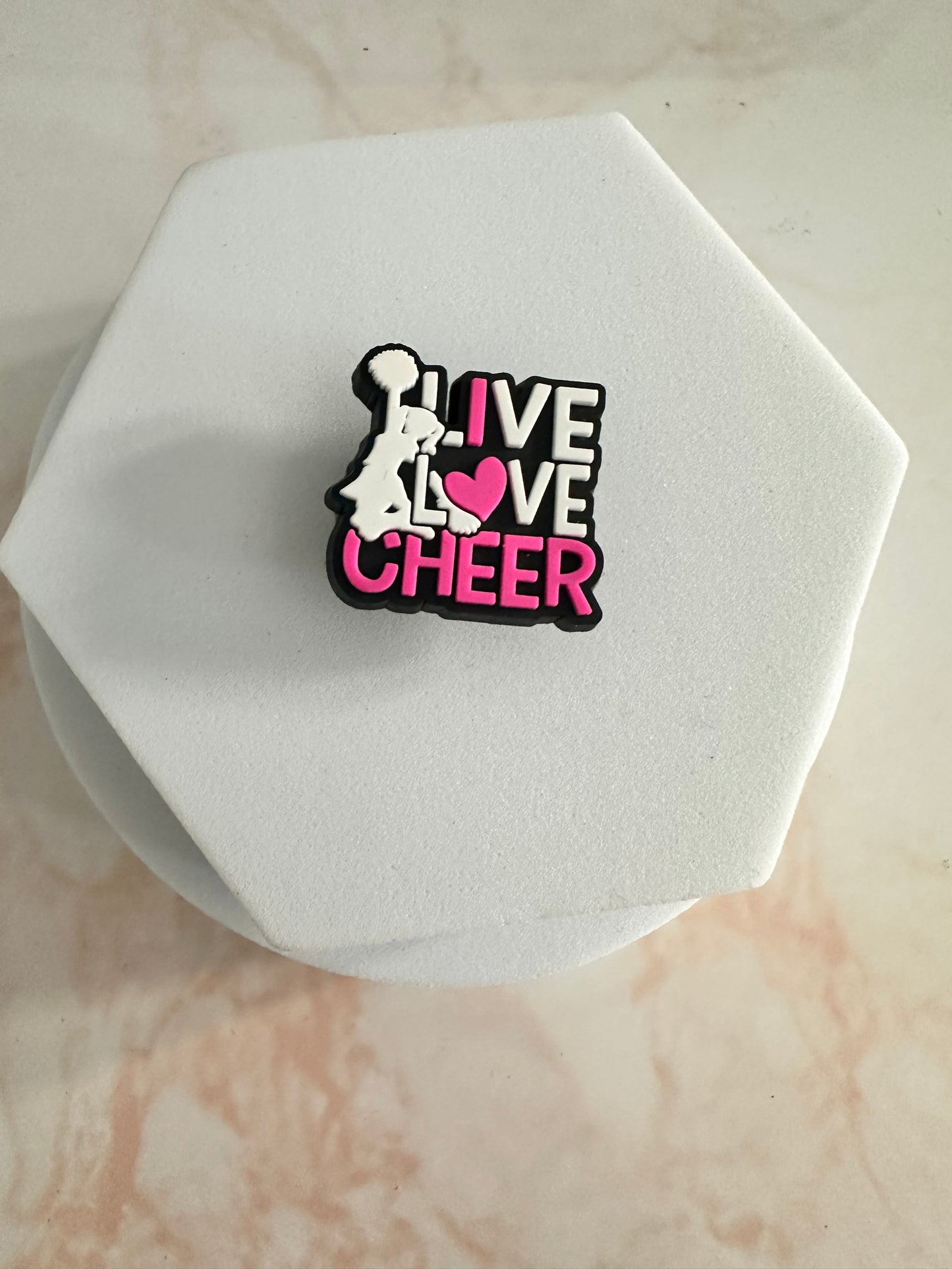 Cheer croc charms B