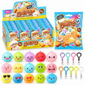 Slow Rising Dumpling Keychain 4.5cm – Mystery Squishy Bag Charm