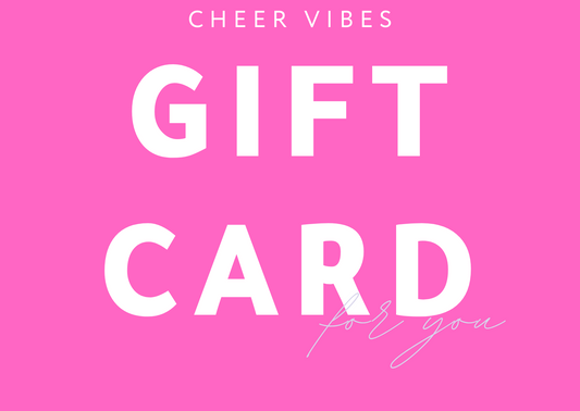 Cheer Vibes gift card