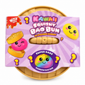 Kawaii Neon Squishy Bao Bun Mystery Toy – Rare Rainbow Dumpling 5.5cm