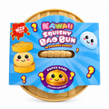 Kawaii Pastel Squishy Bao Bun with Rare Gold Dumpling 5.5cm