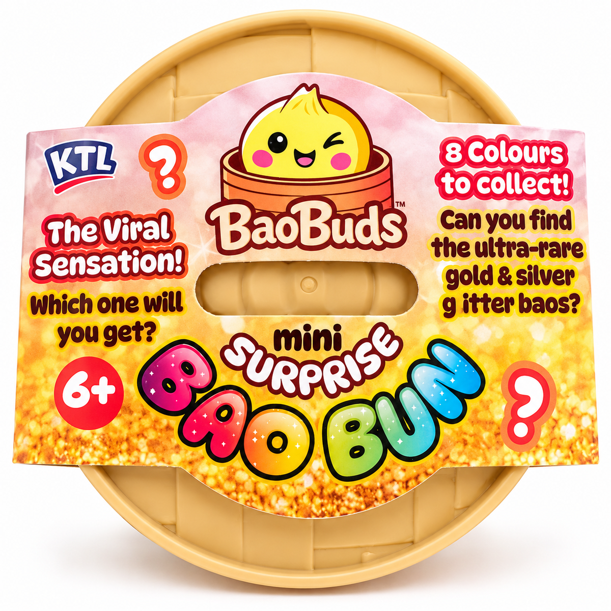 KTL BaoBuds Mini Surprise Bao Bun Mystery Toy – 8 to Collect