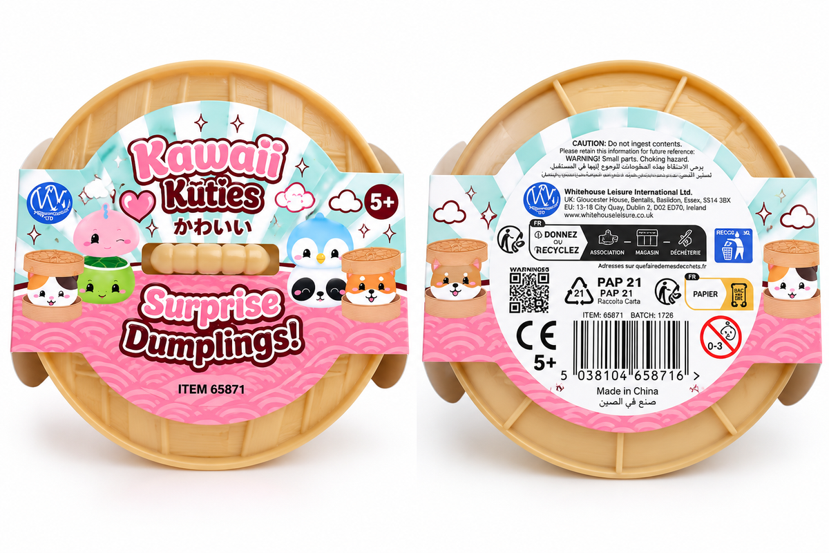 Kawaii Kuties Surprise Dumpling – Mystery Squishy Toy