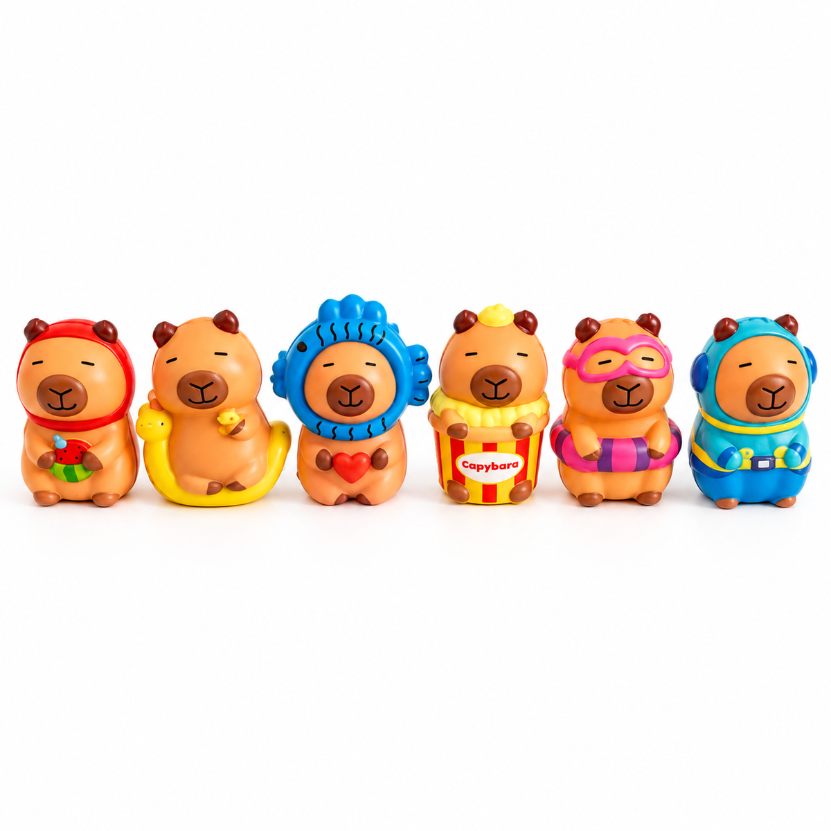Capybara Squishy Toys – 6 Cute Designs to Collect
